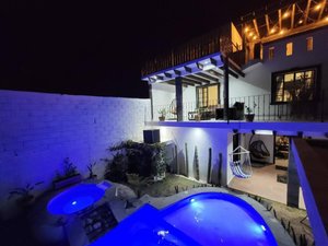 Casa Blanca Palo Azul