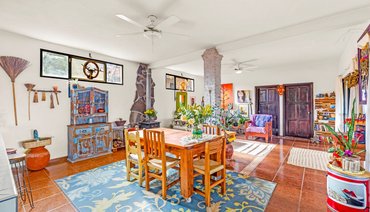 Santuario del artista: Retiro con vista al Presa Allende