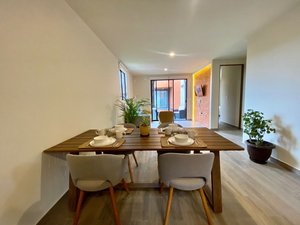 Modern Minimalist 2BR + Private Rooftop | Pool + Gym | Near Centro