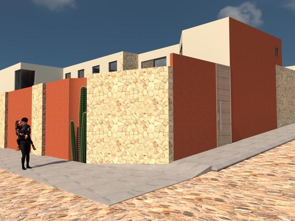 Excellent opportunity for customization of an attractive contemporary project