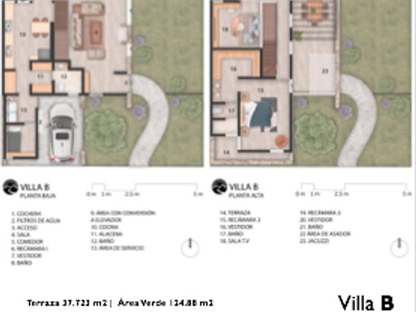 Villas Los Picachos Model B Lote 1