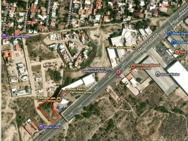 TERRENO ESQUINA COMERCIAL PIE DE CARRETERA