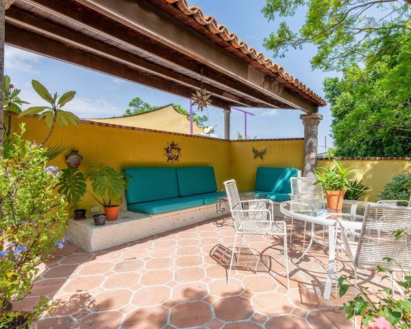 Adobe Mexicana Condo with Deck & Gardens – San Miguel de Allende real estate