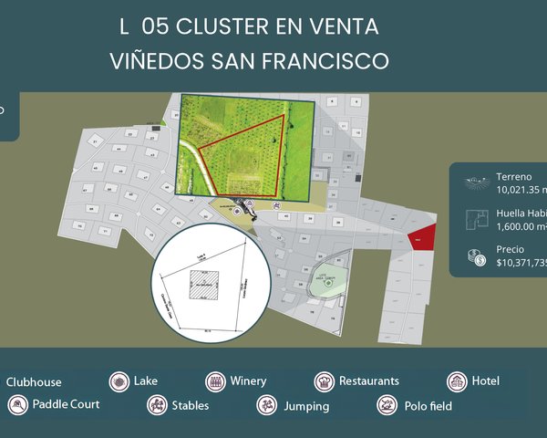L 5  CLÚSTER VIÑEDOS SAN FRANCISCO – San Miguel de Allende real estate