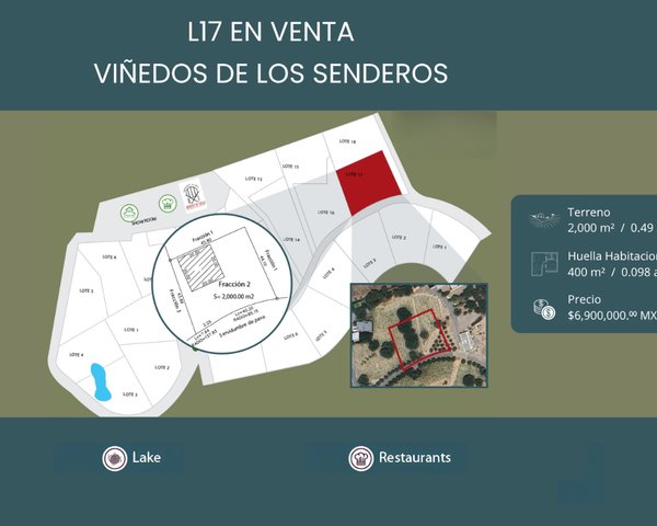 L 4  VIÑEDOS DE LOS SENDEROS – San Miguel de Allende real estate