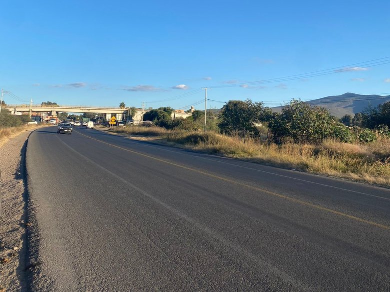Lot for Sale road to Queretaro in Cerritos. — 3 photos