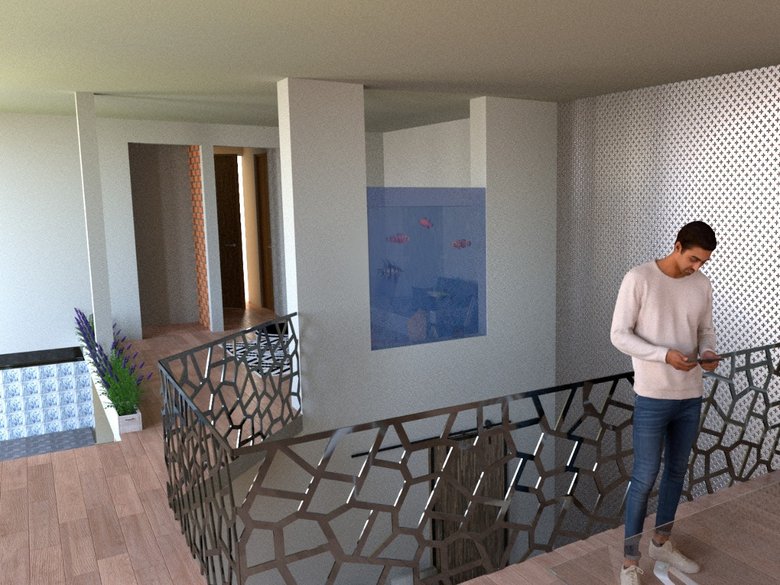 Excellent opportunity for customization of an attractive contemporary project — 5 photos
