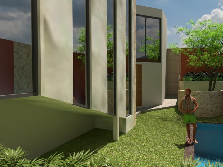 Excellent opportunity for customization of an attractive contemporary project — 3 photos