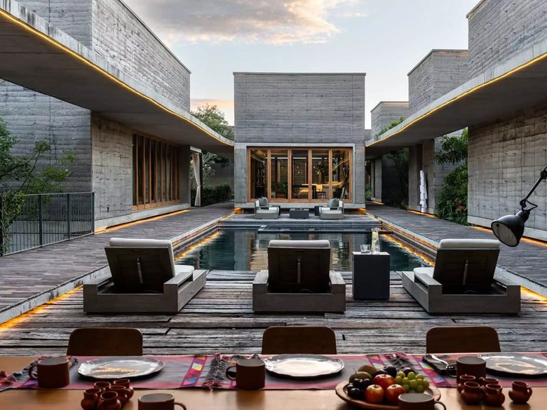 Casa Rammed Earth — 6 fotos