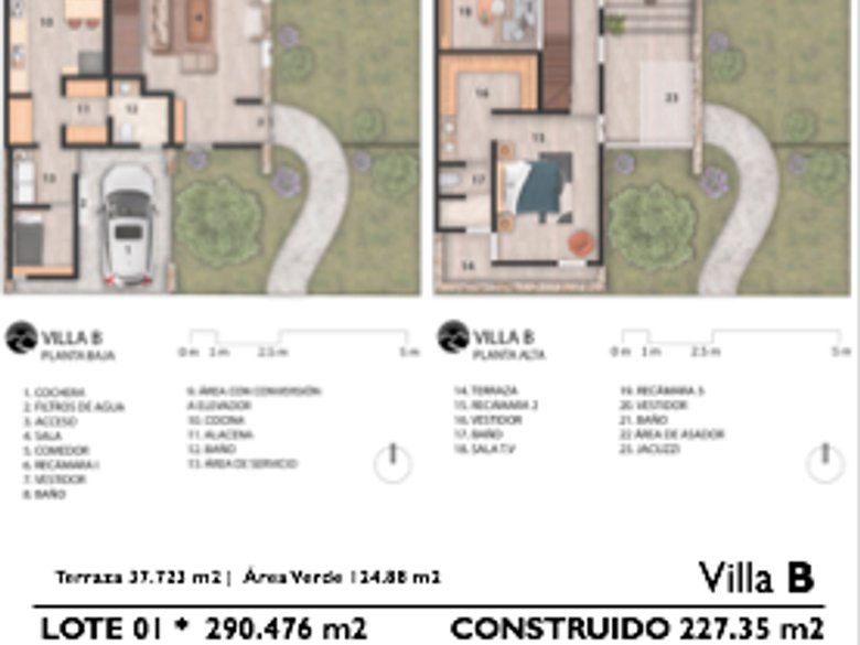 Villas Los Picachos Model B Lote 1 — 1 photos