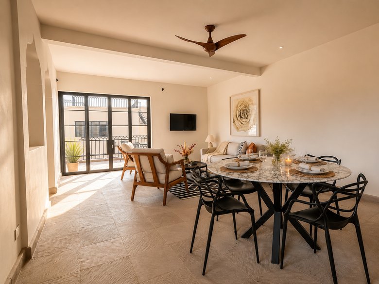 Luxury Penthouse 2 Bedrooms with Private Rooftop - Paseo del Centro — 33 photos
