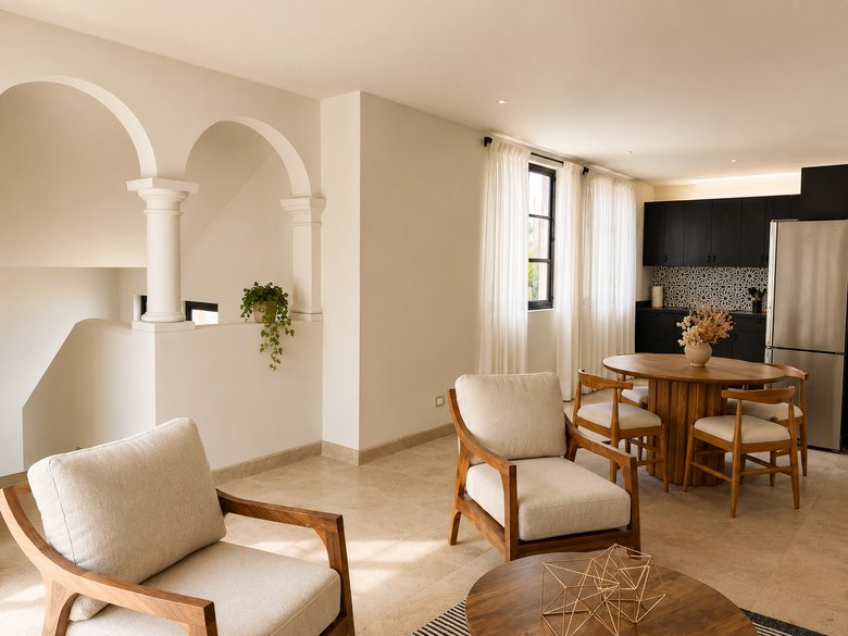 3 · Luxury Penthouse 2 Bedrooms with Private Rooftop - Paseo del Centro — 3 photos