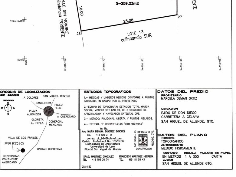 TERRENO RESIDENCIAL LOTE 12 — 3 photos