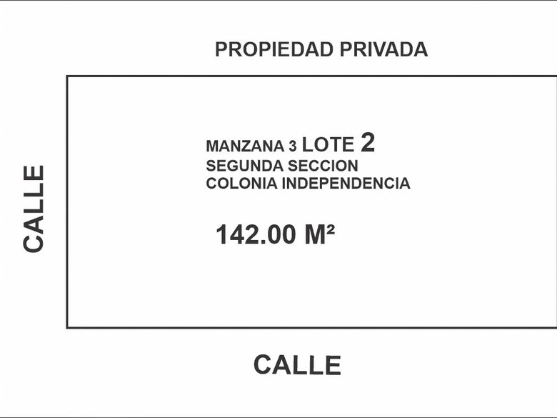 LOTE 2 MANZANA 3 INDEPENDENCIA — 2 photos
