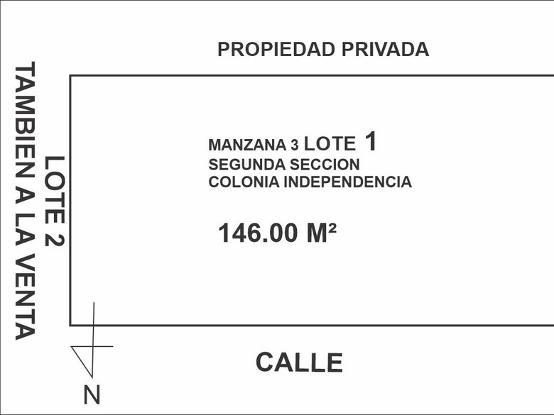 LOTE 1 MANZANA 3 COLONIA INDEPENDENCIA — 5 photos